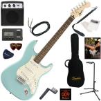 エレキギター 初心者 入門セット Squier スクワイヤー Bullet Strat/TTQ ミニアンプが入ったお手軽13点セット