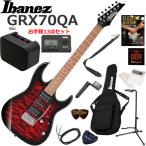 Ibanez Ibanez GRX70QA/TRB электрогитара начинающий комплект Mini усилитель . входить .. легкий 13 позиций комплект 