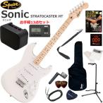 Squiersk тросик Squier Sonic Stratocaster HT/AWT электрогитара начинающий комплект Mini усилитель . входить .. легкий 13 позиций комплект 