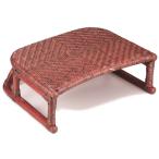 籐高座椅子 正座椅子 SZ-203D ひざ痛 腰痛 しびれ 法事 コンパクトで目立ちにくくおすすめ 座面アジロ編み 籐 ラタン アジアンスタイル