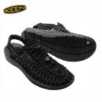 【限定価格】KEEN キーン/シューズ　サンダル / KEEN Uneek  BLACK/ BLACK (Men) 1014097 / K0175BLB メンズ　アウトドア