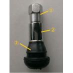 TR-413互換【タイヤ交換必需品】メタルスリーブ付きチューブレスバルブ【アルミホイールにオススメ】