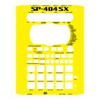 ローランド SP-404SX カスタムスキン 黄 黒文字 サンプラー スキンシール ステッカー Roland SP-404 SP404SX SP404