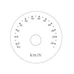 ( прозрачный ) миля измерительный прибор kilo изменение стикер Z/KZ специальный A модель измерительный прибор сверху приклеивание импортированный автомобиль импорт мотоцикл 