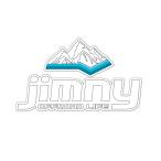 ( прозрачный ) Jimny запасное колесо чехлы на спинки кресел переводная картинка гора (( прозрачный голубой )) jimny Nomado уличный стикер наклейка модный 