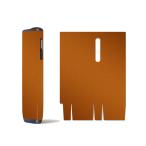 ショッピングアイコス シール アイコス イルマiワン カスタムスキン カスタムステッカー 2025年デザイン カラーカーボン ((オレンジブラウン)) IQOS ILUMAi