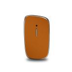 プルームキューブ カスタムスキン 【カラーカーボン調/オレンジブラウン】 カスタムステッカー 両面 Ploom cube 電子タバコ