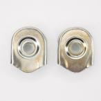 Seat strap end caps for Vespa Lambretta Vespa Lambretta ремень безопасности end металлические принадлежности тандем ремень 50s ET3 Rally Sprint 160GS