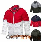 ゴルフウェア メンズ ゴルフ 春秋 冬 ゴルフ カジュアル ブルゾン 防風 ウィンドブレーカー　バイク 薄手　