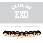 EXO  公式グッズ CHARACTER POUCH エクソ キャラクターポーチ 韓国 K-POP