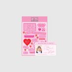 ショッピング韓流 RIIZE 公式グッズ REMOVABLE STICKER + ID CARD SET  / 2024 RIIZE VALENTINE'S DAYZE OFFICIAL MD ライズ  K-POP 韓国