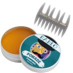  Bab ropoma-doBABLO POMADE Bab ropoma-do Stronghold 130g 1 шт & сетка гребень .( серый ) 1 шт. комплект 