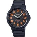 カシオ スポーツウォッチ 5気圧防水 メンズ アナログ 腕時計 おしゃれな ブラック 黒 文字盤 見やすい アラビア数字 CASIO マラソン ランニング 時計 (SD19JU03)