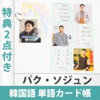 （限定特典2点付き）パク ソジュン 韓国語 ハングル 単語帳 全63枚入