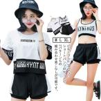 水着 レディース 体型カバー 3点セット タンキニ 10代 中学生 高校生 水着 20代 女の子 学生 半袖 uvカット ラッシュガード ビキニ 少女