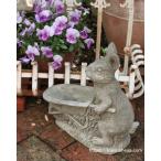 農園で働くウサギのファーマー、ジャニス（英国製ガーデンオーナメント）