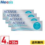 ワンデーアキュビューオアシス 30枚入 4箱 ジョンソン・エンド・ジョンソン 左右各2箱 1日使い捨て 1day ソフトコンタクトレンズ 近視用 遠視用 送料無料