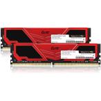 Team DDR4 2666Mhz PC4-21300 8GBx2枚（16GBkit） デスクトップ用メモリ Elite Plus シリーズ 正規品