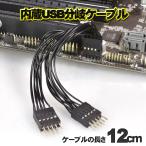PC для встроенный 9 булавка USB удлинение ответвление кабель материнская плата детали длина 12cm x 1 шт. 