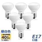 LED電球 ミニレフ電球 E17 40W形相当 昼白色 6個入 4W レフランプ 下方向 LED レフ球 電球 400lm 玄関 寝室 リビング 洗面台 調光器非対応 店舗 スポット照明