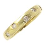 ショッピングダイヤモンド 送料無料 本物 ダイヤモンドリング 指輪 K18YGイエローゴールド ダイヤ0.25ct 12.5号 レディースアクセサリー おしゃれ シンプル 可愛い