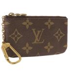 ショッピングLOUIS 送料無料 本物 美品 LOUIS VUITTON ルイヴィトン ポシェット・クレ M62650 モノグラム 小物入れ キーケース コインケース おしゃれ
