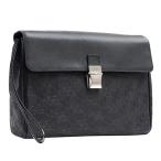  бесплатная доставка подлинный товар прекрасный товар dunhill Dunhill клатч ручная сумочка ti-eito черный PVC кожа мужской сверху товар модный простой 