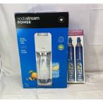 【未使用保管品】sodastream POWER ソーダストリーム パワー 電動炭酸水メーカー ガスシリンダー 60L 2本パック セット まとめ売り