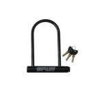 原付バイク用鍵シャックルロック／Ｕ字ロック・Ｕロック　ブラック U-108BK リード工業
