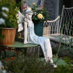 ガーデンオーナメント 妖精 ガーデニング 置物 庭 玄関 オブジェ 花の妖精 おしゃれ インテリア 妖精の置物 ガーデニング雑貨 ガーデンオブジェ 北欧 かわいい