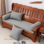 ショッピング座布団 座布団 大きい ロングクッション 長座布団 ソファパッド おしゃれ 分厚い お尻が痛くならない 座り心地いい 低反発 チェアクッション 型崩れしない