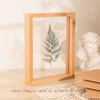 ガラスの余白が写真を引き立てる A3サイズのフォトフレーム フォトフレーム A3 フォトスタンド 写真立て 写真たて おしゃれ 卓上 置き型 スタンド 天然木