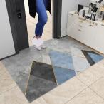  коврик перед дверью незначительный стиль Северная Европа лист рисунок дверной коврик коврик грязь сбрасывание коврик ... вход коврик выдерживающий износ . дезодорация для бизнеса для бытового использования предотвращение скольжения имеется цветочный принт 