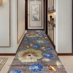 . внизу ковровое покрытие длинный коврик . внизу кровать цветочный принт длинный предотвращение скольжения цветок модный звукоизоляция современный мульти- стиль кухня кухонный коврик коврик перед дверью .....