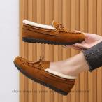 ショッピングもこもこ もこもこ モカシン レディース ローファー スリッポン 大きいサイズ 軽量 歩きやすい スノーシューズ ぺたんこ 防滑 防寒靴 おしゃれ 内ボア 保温 あったか