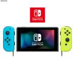 『中古即納』{Switch} (本体)マイニンテンドー限定 Nintendo Switch カスタマイズ Joy-Con(L) ネオン青/(R) ネオン黄 ストラップ ネオン青/ネオン黄 任天堂