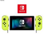 『中古即納』{Switch} (本体)マイニンテンドーストア Nintendo Switch カスタマイズ Joy-Con(L)/(R) ネオン黄 ストラップ ネオン黄 任天堂