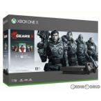 [ б/у немедленная уплата ]{XboxOne} ( корпус )( корпус одиночный товар )Xbox One X 1TB(Gears 5 включеный в покупку )(CYV-00336) Япония Microsoft (20190919)