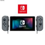 『中古即納』{Switch} (本体)マイニンテンドー限定 Nintendo Switch 有機EL Joy-Con(L) 灰/(R) 灰 Joy-Conストラップ 黒 任天堂