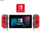『中古即納』{Switch} (本体)マイニンテンドー限定 Nintendo Switch カスタマイズ Joy-Con(L) 赤/(R) 赤 Joy-Conストラップ ブラック(HAC-S-KAYAA) 任天堂