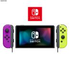 『中古即納』{Switch} (本体)(未使用) ニンテンドー限定 Nintendo Switch(有機EL) Joy-Con ネオンパープル ネオンイエロー(HEG-S-KAYAA) 任天堂(20211008)