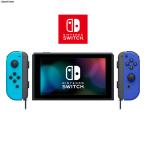 『中古即納』{Switch} (本体) マイニンテンドー限定 Nintendo Switch 有機ELモデル カスタマイズ Joy-Con(L) ネオン青/(R) 青 ストラップ 黒 任天堂(20211008)