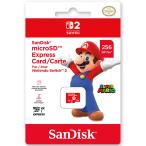 『予約前日出荷』{ACC}{Switch2} SanDisk microSD Express Card(マイクロSDエクスプレスカード)256GB for Nintendo Switch 2 サンディスク(BEE-A-SD01A)