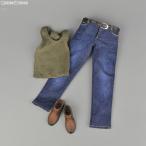 『新品即納』{FIG} 1/6 男性用 タンクトップ ＆ ジーンズセット C ドール用衣装(CEN-M08-C) トイセンター(20191003)