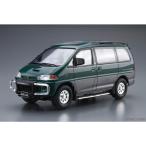 『新品即納』{PTM} ザ・モデルカー No.96 1/24 ミツビシ PE8W デリカスペースギア '96 プラモデル アオシマ(20201111)