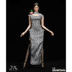 『新品即納』{FIG} 1/6 豹柄チャイナドレス ＆ ヘッド セット B ドール用衣装＆ヘッド(YMT047B) YMトイズ(20210310)