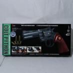 『新品即納』{MIL} クラウンモデル ホップアップエアリボルバー コルトパイソン .357マグナム 4インチ ブラック ウッドタイプ(2024年価格改定版) (10歳以上専用)