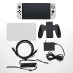 『中古即納』{Switch} (本体) Nintendo Switch(ニンテンドースイッチ) 有機ELモデル Joy-Con(L)/R ホワイト 任天堂(HEG-S-KAAAA)(20211008)