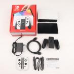 『中古即納』{Switch} (本体) Nintendo Switch(ニンテンドースイッチ) 有機ELモデル Joy-Con(L)/R ホワイト 任天堂(HEG-S-KAAAA)(20211008)