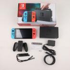 『中古即納』{Switch} (本体) Nintendo Switch(ニンテンドースイッチ) Joy-Con(L) ネオンブルー/R ネオンレッド 任天堂(HAC-S-KABAA)(20170303)